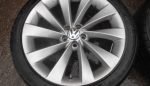 18" VOLKSWAGEN SCIROCCO STYLE ALLOY WHEELS / TYRES