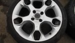 17" GENUINE FORD FIESTA ZETEC S SNOWFLAKE ALLOY WHEELS / TYRES - Image 2