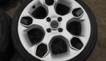 17" GENUINE FORD FIESTA ZETEC S SNOWFLAKE ALLOY WHEELS / TYRES - Image 3