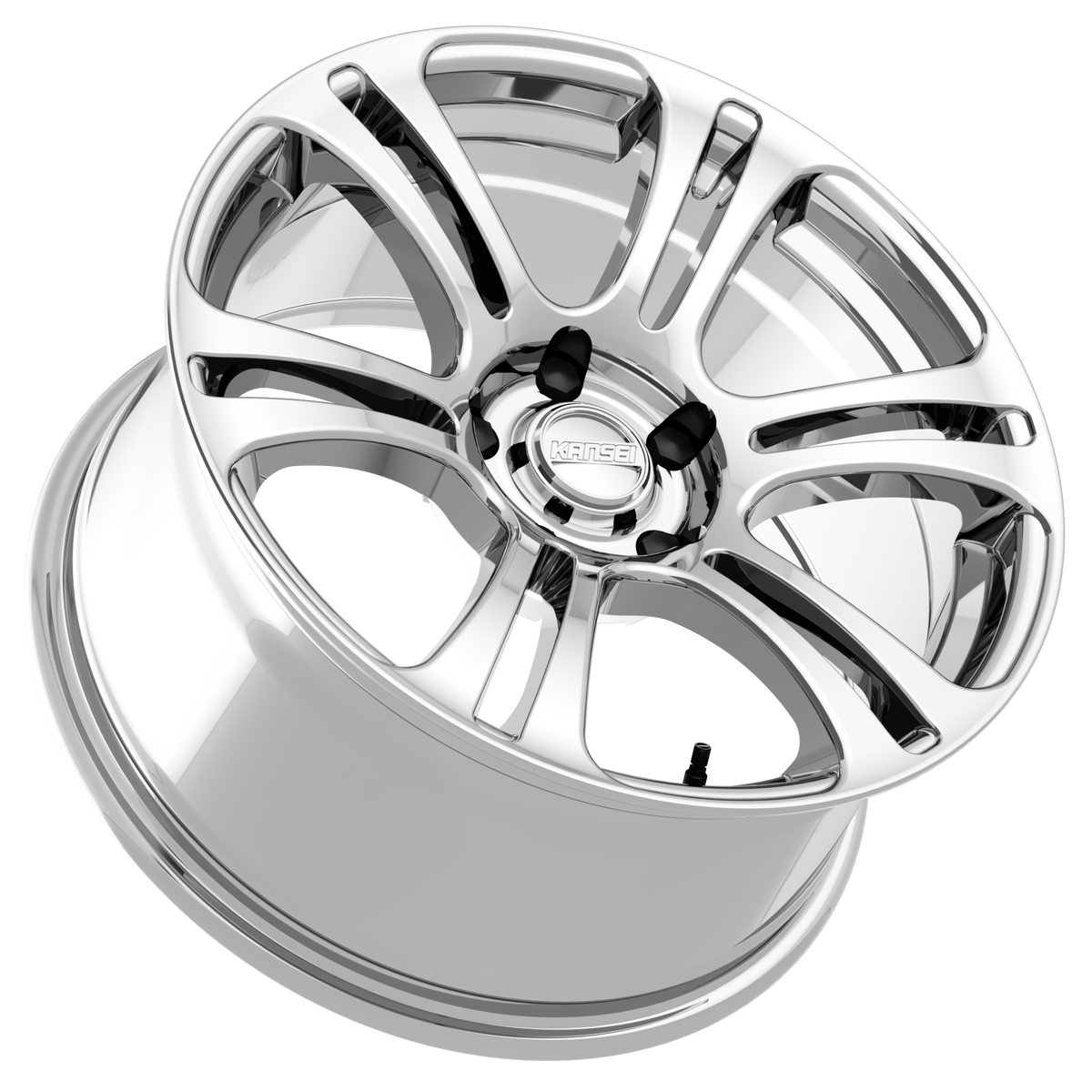 KanseiK16NEO18x9.0_355x120-20220430-Chrome_f25592c1-dc8f-483e-8c57-d68286dec602.png KANSEI Neo 18x10.5 ET22 5x112 Chrome - Image 1