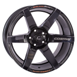 Cosmis S1 18x10.5 ET5 5x114.3 Black w/Milled Spokes
