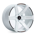 Cosmis S1 18x9.5 ET15 5x114.3 White w/Milled Spokes