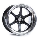 Cosmis XT-006R 18x9.5 ET10 5x114.3 Black w/Machined Lip