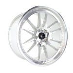 Cosmis XT-206R 20x10.5 ET45 5x114.3 Silver w/Machined Lip
