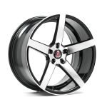 AXE EX18 20x10.5 ET42 5x120 GLOSS BLACK & POLISHED