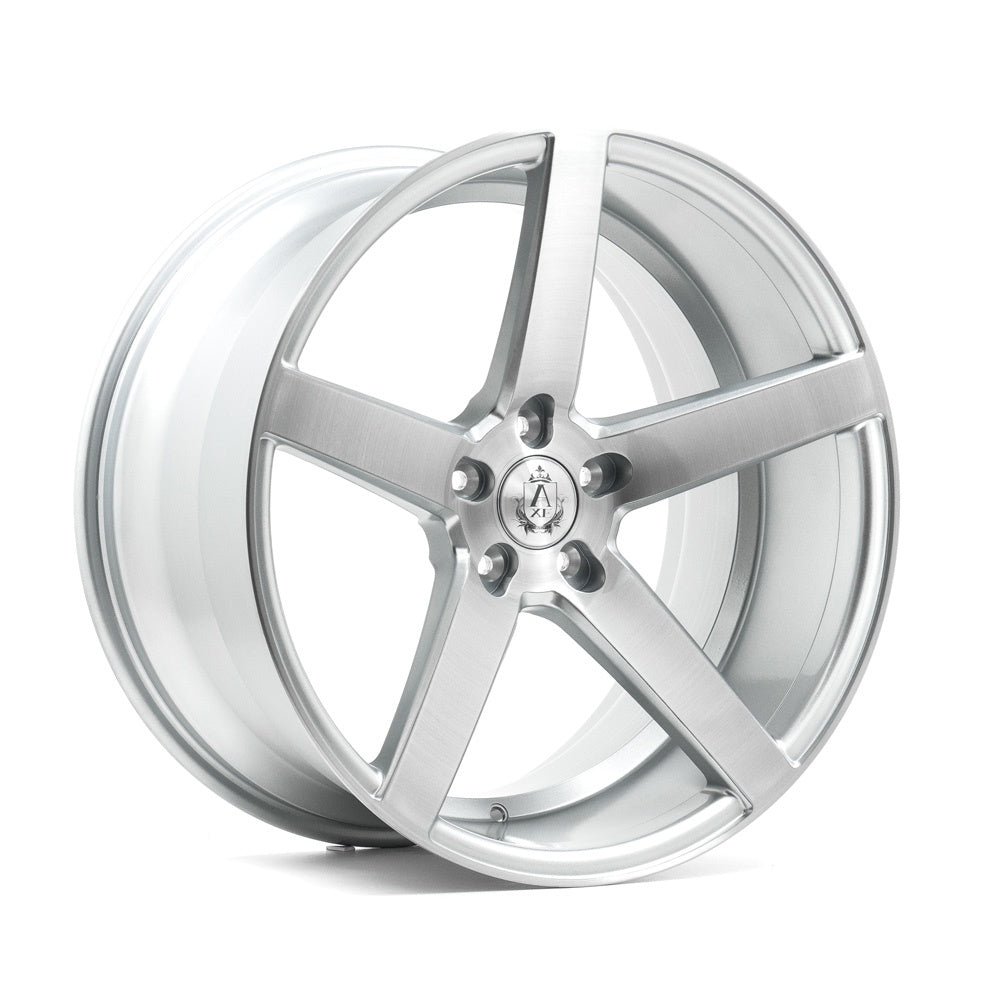 axe-ex18-sb-ds_45099138-ace2-486f-a39e-ed4a26c14ad0.jpg AXE EX18 20x10.5 ET42 5x110 GLOSS SILVER & POLISHED - Image 1