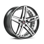 AXE EX20 22x9 ET35 5x115 GLOSS BLACK & POLISHED