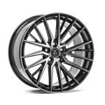 AXE EX40 22x10.5 ET40 5x110 GLOSS BLACK & POLISHED