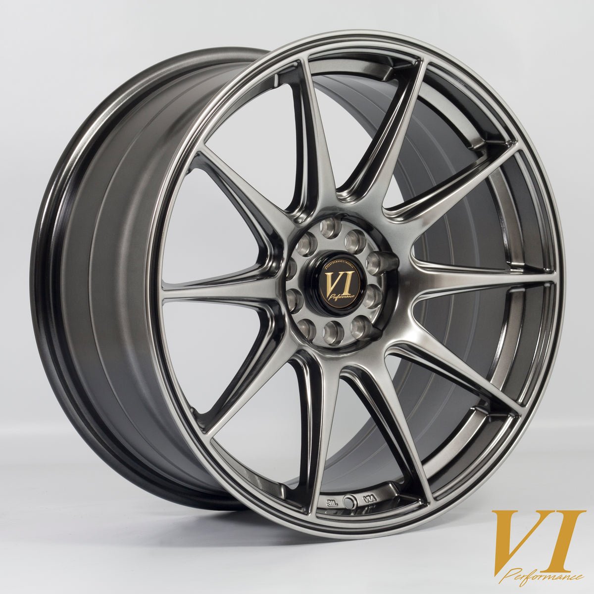 bdr188.75hblack_5f4f20bb-181a-48f6-b7d5-58c419bc16b6.jpg 6Performance BDR 18x8.75 ET30 5x100, 5x114.3 HBlack - Image 1