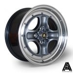 Autostar Classic 16x7.5 ET35 4x100, 4x108 RLGunmetal