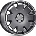 IW CSR2 19x9.5 ET42 5x112 Carbon Graphite Polished Lip