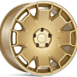IW CSR2 18x9.5 ET42 5x112 Vintage Gold Polished Lip
