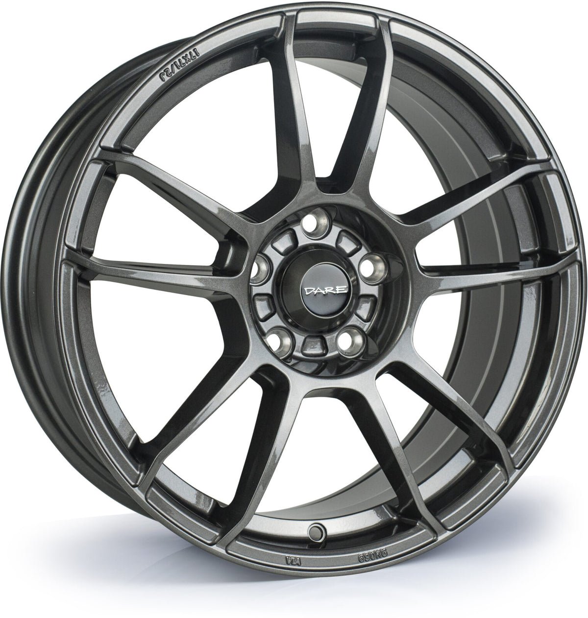 dare-x5-gunmetal_3d3fbc2c-cc73-4d41-a33a-6f9883276079.jpg Dare DR-X5 17x7.5 ET42 5x112 GunmETal - Image 1