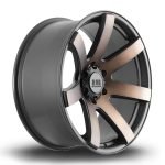 Alpha Offroad Gauntlet 20x9 ET30 6x139 SBlackBronze