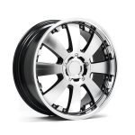 LENSO CONCERTO 18x8.5 ET35 6x139.7 GLOSS BLACK & POLISHED