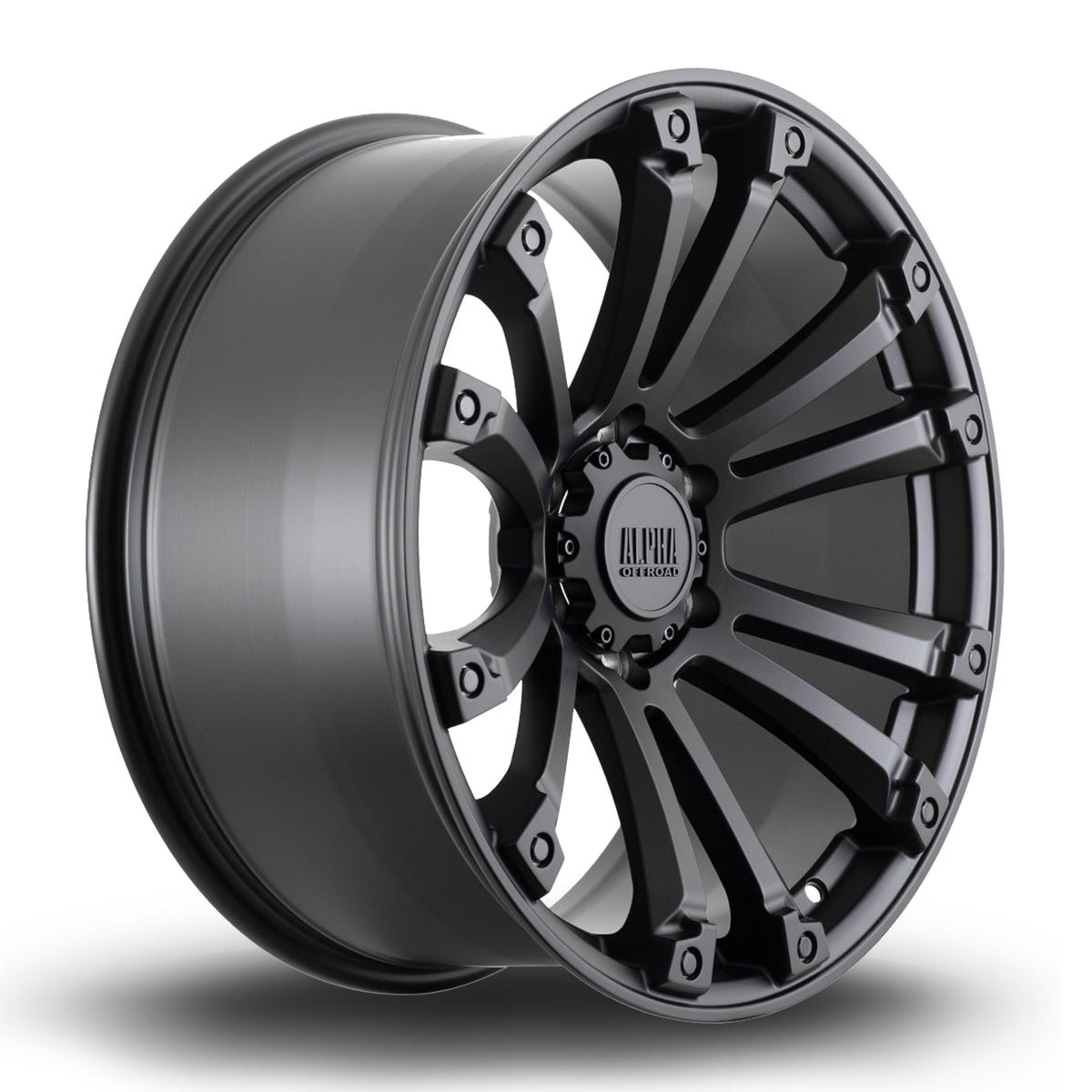 maverick209sblack.jpg Alpha Offroad Maverick 20x9 ET10 6x139 SBlack - Image 1