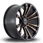 Alpha Offroad Maverick 20x9 ET10 6x139 SBlackBronze