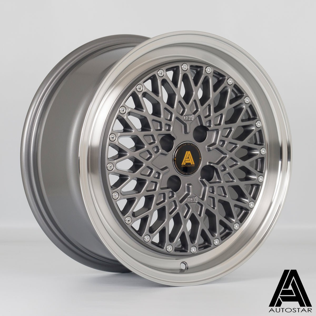 minus167.5rlgunmetal_c5045f02-e5eb-45a2-a0a7-3b412d90eb45.jpg Autostar Minus 16x7.5 ET35 4x100 RLGunmetal - Image 1