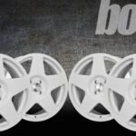 18" BOLA B10 ALLOY WHEELS – 4 X 100 – GLOSS WHITE
