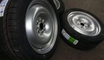 18" NEW VOLKSWAGEN T5 / T6 SMOOTHIE STEEL WHEELS / NEW TYRES - Image 2
