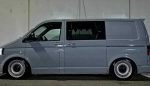 18" NEW VOLKSWAGEN T5 / T6 SMOOTHIE STEEL WHEELS / NEW TYRES - Image 3