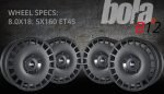 18" BOLA B12 ALLOY WHEELS – FORD TRANSIT – 5 X 160 - Image 6