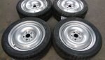 18" NEW VOLKSWAGEN T5 / T6 SMOOTHIE STEEL WHEELS / NEW TYRES - Image 4