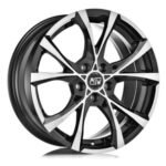 MSW CROSS OVER 19x8 ET29 5x120 GLOSS BLACK FULL POLISHED