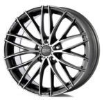 OZ Racing ITALIA 150 17x7 ET35 5x100 MATT DARK GRAPHITE DIAMOND CUT