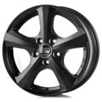 MSW 19 VAN 16x6.5 ET48 5x118 MATT BLACK