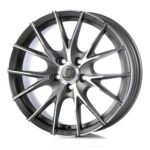 MSW 25 17x7.5 ET48 5x112 MATT TITANIUM FULL POLISHED