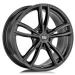 MSW 73 19x8 ET49 5x112 GLOSS DARK GREY