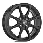 MSW X4 14x5.5 ET35 4x100 MATT BLACK