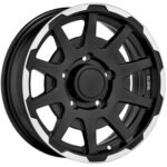 Sparco DAKAR 16x5.5 ET5 5x139.7 MATT BLACK LIP POLISH