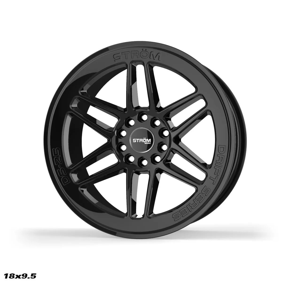 18x9.5-bl-3.jpg STROM DS-25 18x9.5 ET35 10x114.3/120 Gloss Black - Image 1