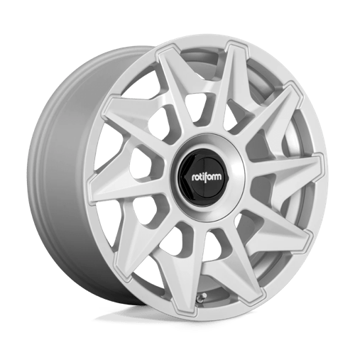 CVT-R124-18x8-5-ET45-SILVER-A1-png_2e8812e0-832b-4203-b691-790ab5988644.png Rotiform CVT 18x8.5 ET45 5x112 GLOSS SILVER - Image 1