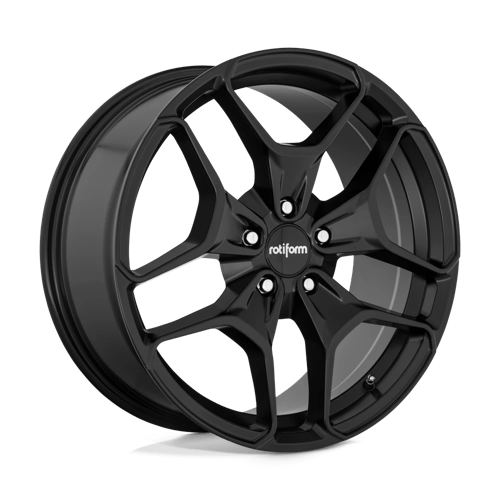 HUR-R171-19x8-5-ET45-SATIN-BLK-A1-png_d857e6a1-874f-4178-bd88-6226dfd1e2d8.png Rotiform HUR 19x8.5 ET45 5x112 MATTE BLACK - Image 1