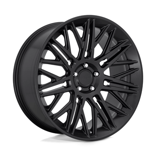 JDR-R164-22x10-ET35-MATTE-BLK-A1-png_180f0c63-5932-4bb7-963f-4ba0c7caa97c.png Rotiform JDR 22x10 ET20 5x112 MATTE BLACK - Image 1