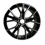 VAG9 WT 20x9 ET35 5x112 Gloss Black Machined