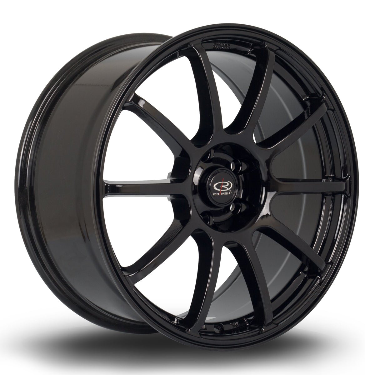 force188.5black.jpg Rota Force 18x8.5 ET45 5x112 Black - Image 1