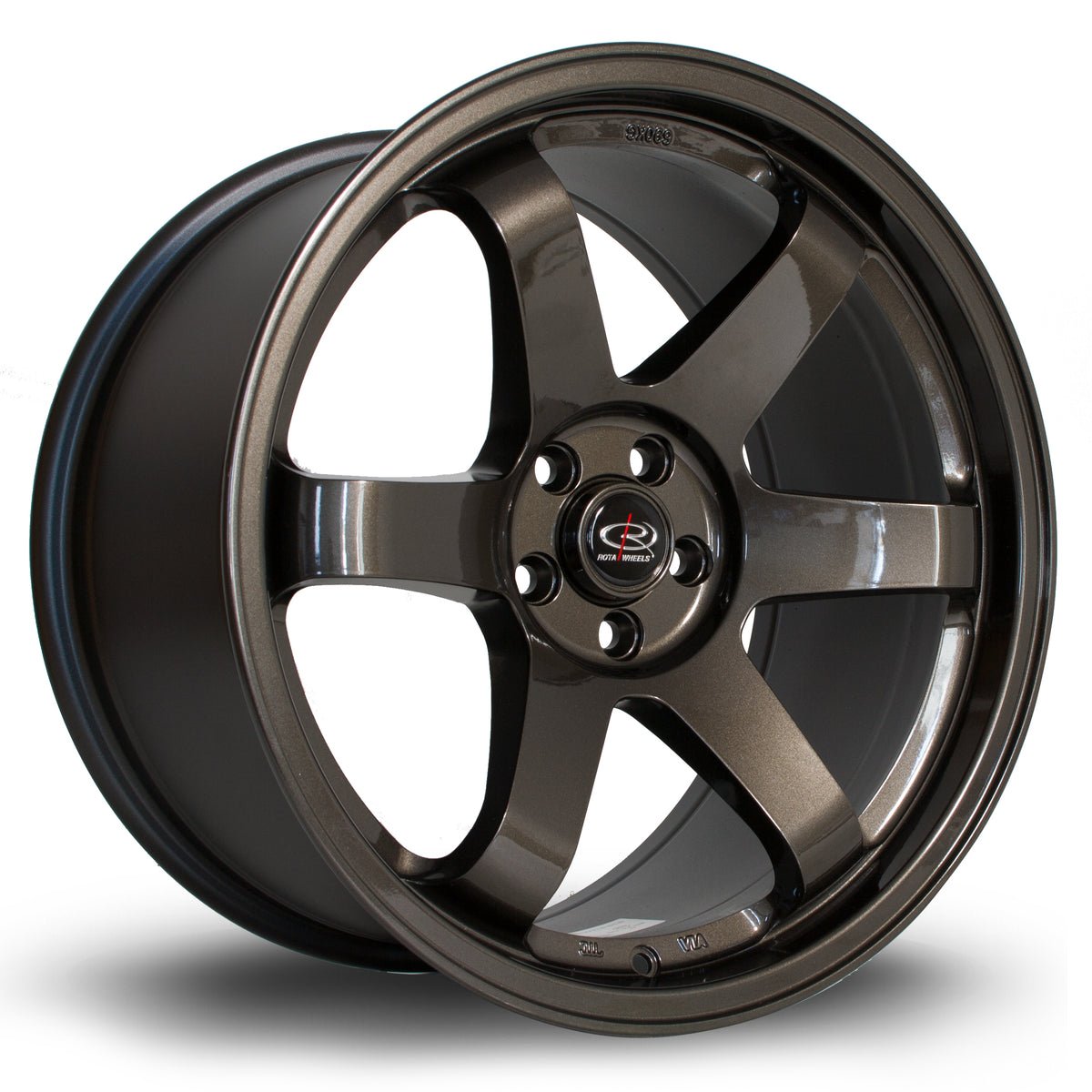 grid189.5gunmetal_a5180808-bdcf-4c59-b6eb-bbc8a7098a9b.jpg Rota Grid 18x9.5 ET38 5x100 Gunmetal - Image 1