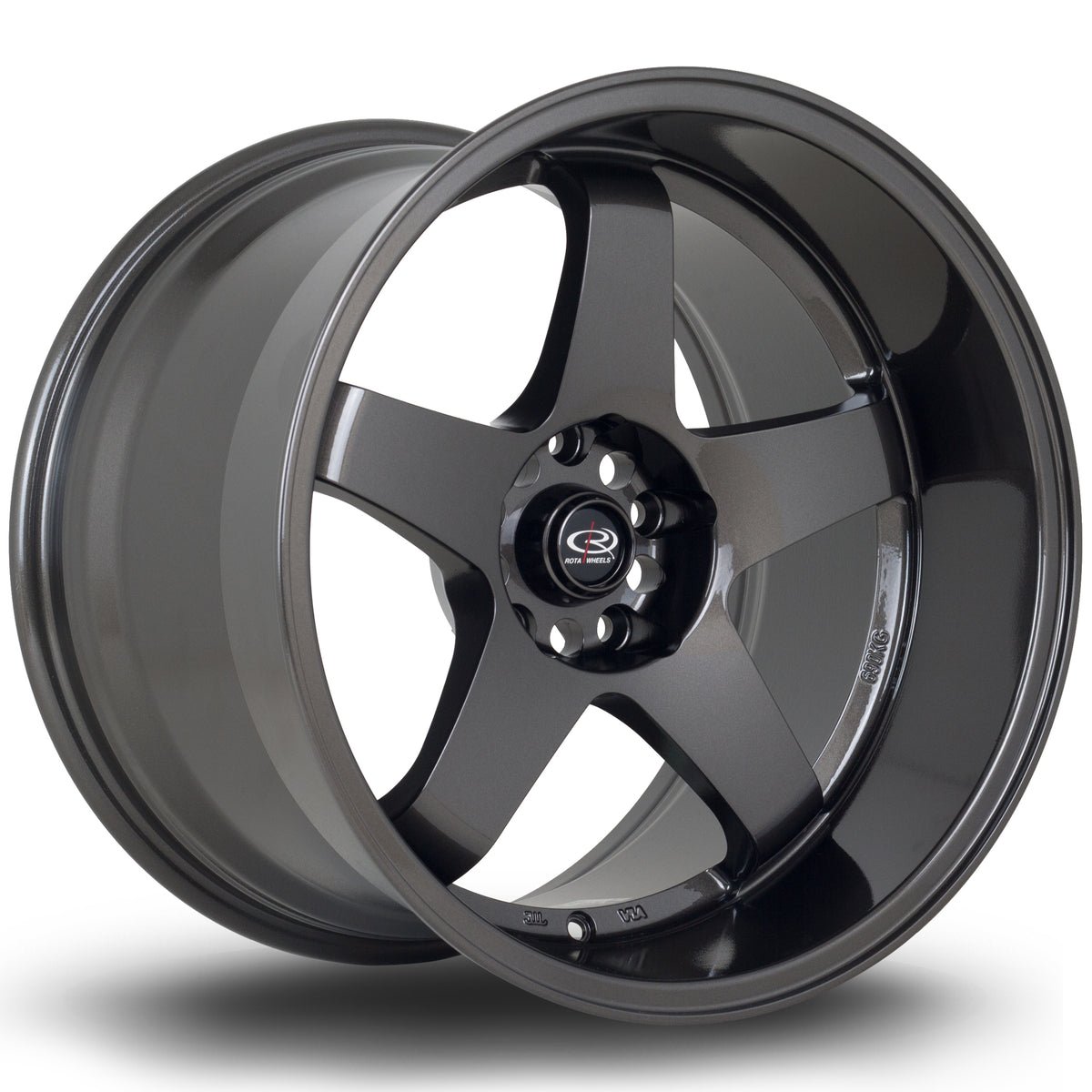 gtr-d1812gunmetal_9fabf8ee-4e4e-4852-8993-dddcaecc0942.jpg Rota GTR-D 18x12 ET20 5x114 Gunmetal - Image 1