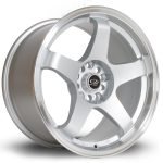 Rota GTR 17x9 ET25 5x114 RLSilver