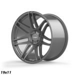 STROM STR3 F14 19x11 ET40 5x120 Gun Metal