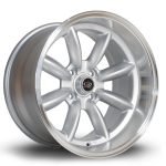 Rota RBX 17x9.5 ET-19 4x114 RLSilver