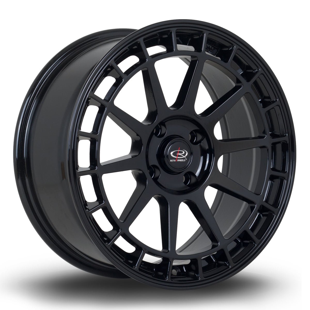 recce177.5black.jpg Rota Recce 17x7.5 ET25 4x108 Black - Image 1
