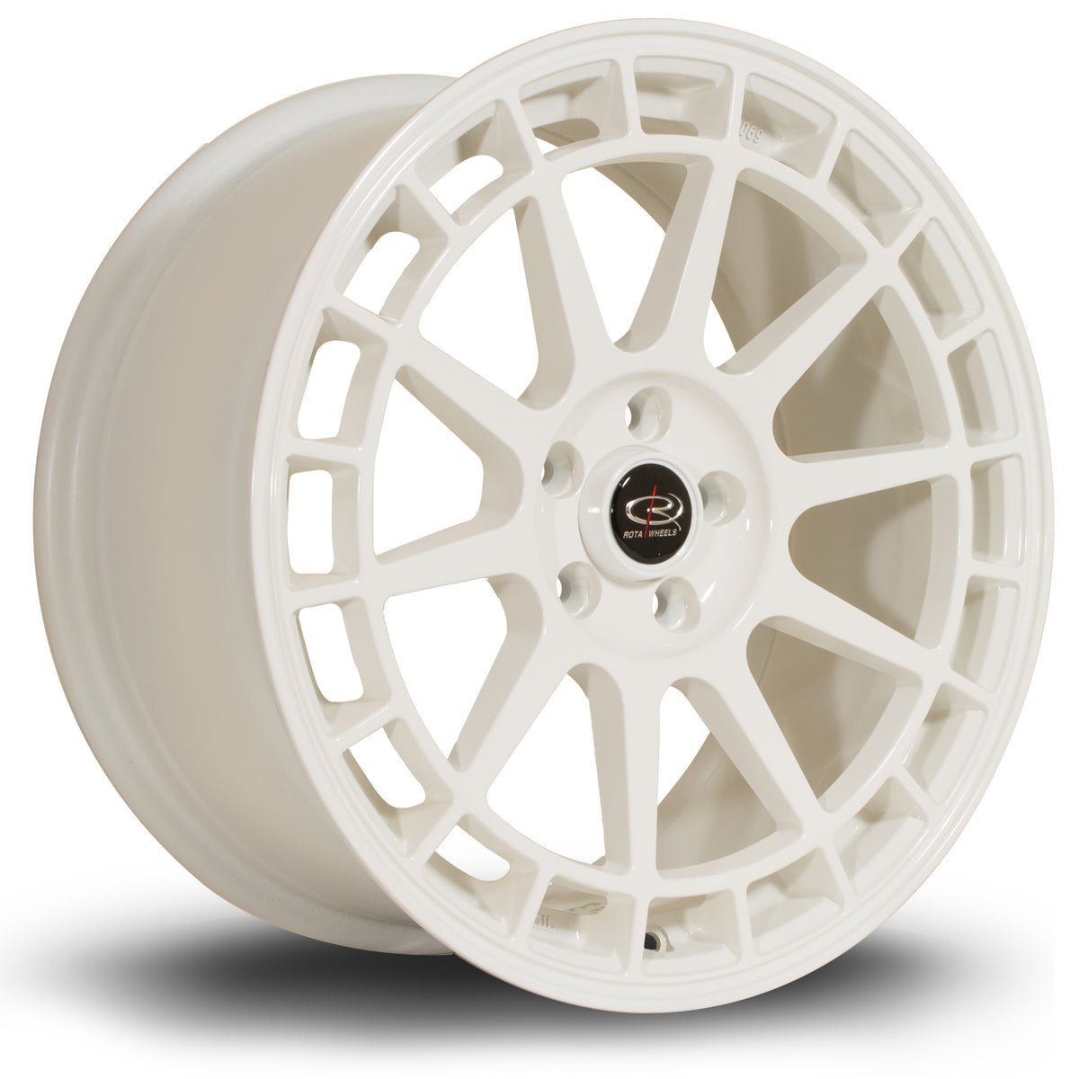 recce177.5white.jpg Rota Recce 17x7.5 ET42 4x100 White - Image 1