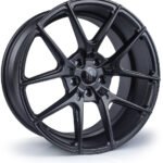 River R9 20x10 ET40 5x120 Matt Black