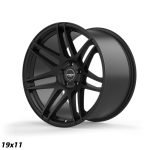 STROM STR3 F14 19x11 ET22 5x120 Satin Black
