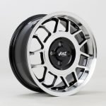 RML Wheels Snowflake 16x7 ET28 4x100 RFBlack